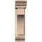 Ekena Millwork Westlake Traditional Smooth Bracket w/ Offset Brace, Douglas Fir, 5 1/2"W x 18"D x 22"H BKT0604X18X22WTL01SDF - alternate 2